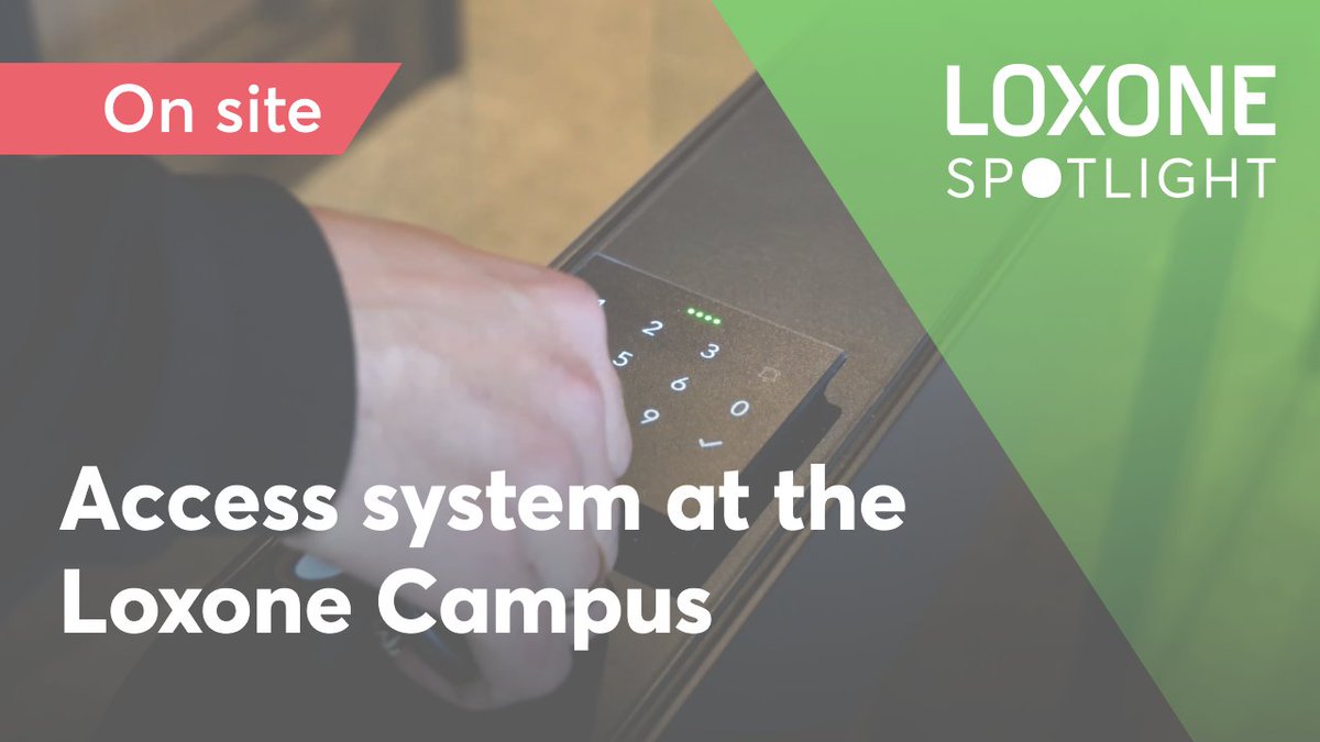 Unlock the power of smart access control with Loxone! 🔑🏢💡
Check out our blog to see how we use Loxone to control access to our own campus, and learn how you can do the same for your own business or home. 

#SmartAccessControl #Loxone #Automation #SmartHome #BuildingAutomation