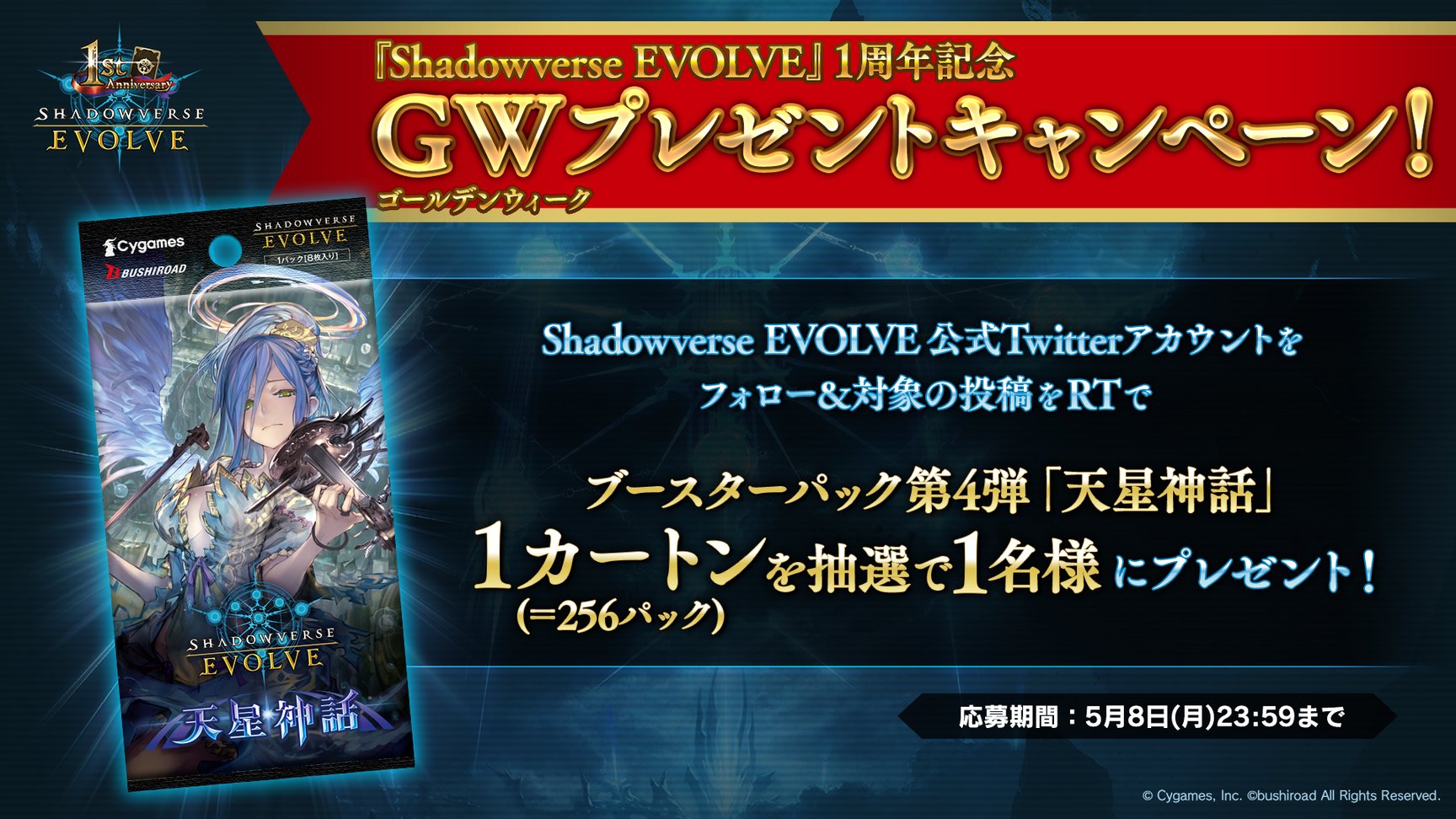 Shadowverse 5周年記念 プレイマット シャドウバース エボルヴ