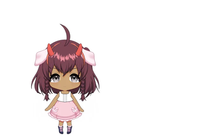 色黒ちゃんも可愛くて好きです。