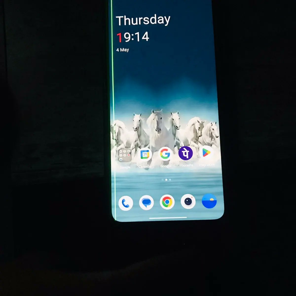 Jaydevsolanki22's tweet image. #OnePlus ,#oneplusnordce3lite #oneplusdisplay Oneplus mobile phone's display after updating to the new software version.