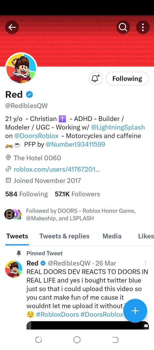 PeskyBe3's tweet photo. @DoorsRoblox @Makeship @LightningSplash @RediblesQW https://t.co/yr3GmZs7Rj