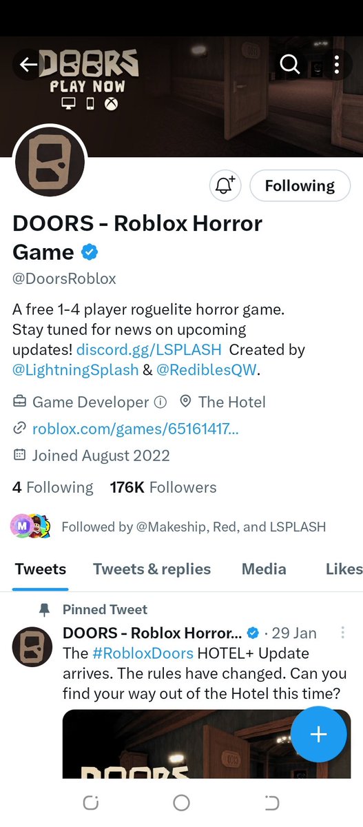 PeskyBe3's tweet photo. @DoorsRoblox @Makeship @LightningSplash @RediblesQW https://t.co/yr3GmZs7Rj