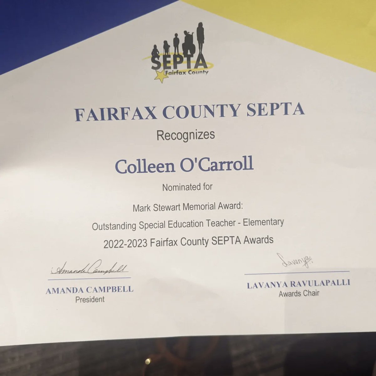 Colleen O'Carroll tweet media