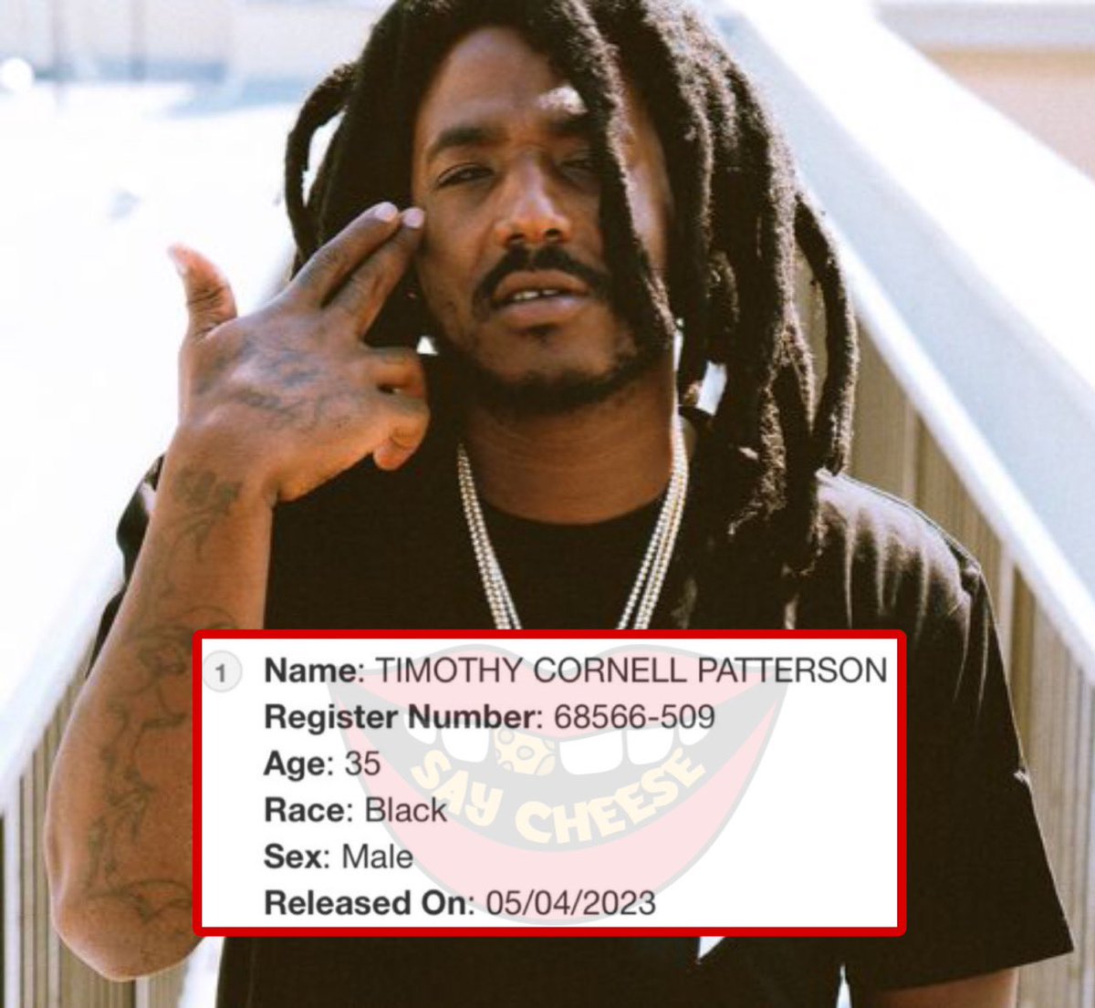 SaycheeseDGTL's tweet photo. Mozzy has been released from prison 🙏🏾 https://t.co/9J93NrlZS1