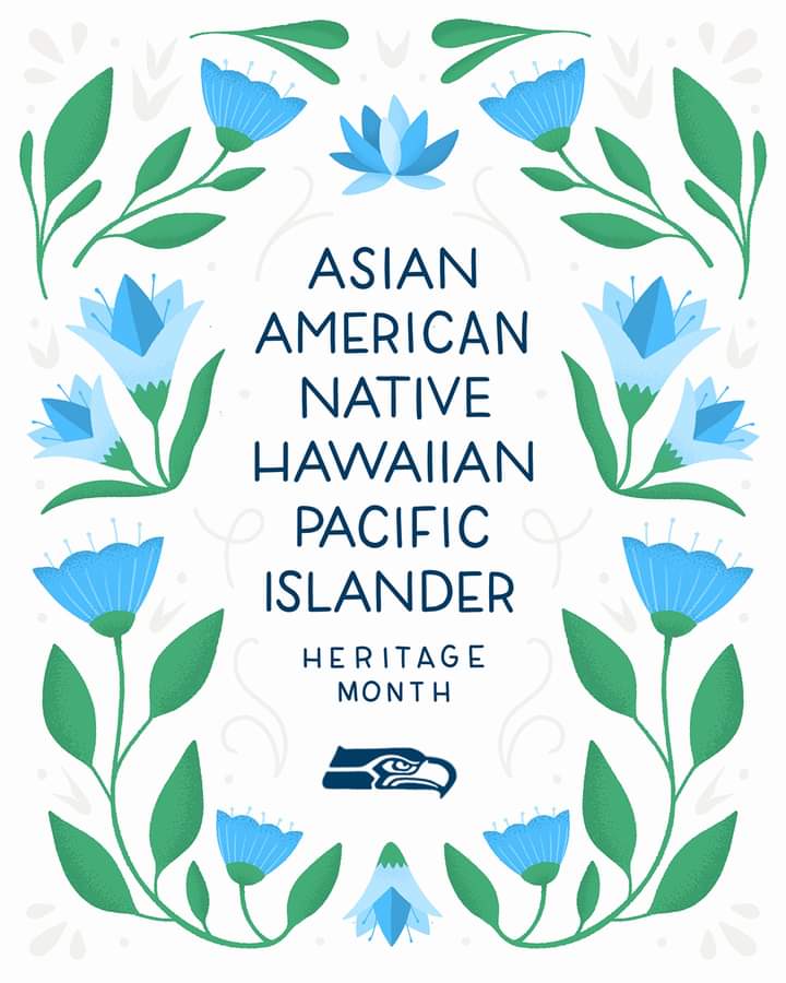 No better way to celebrate Asian American Native Hawaiian Pacific Islander Heritage Month than cleaning a lo'i (taro patch). Kalo (taro) was the center of ancient Hawaiian life. It feels good to do good.
Go Seahawks!
@Sea_Hawkers 
#HonoluluSeaHawkers
#12s
#12s4good