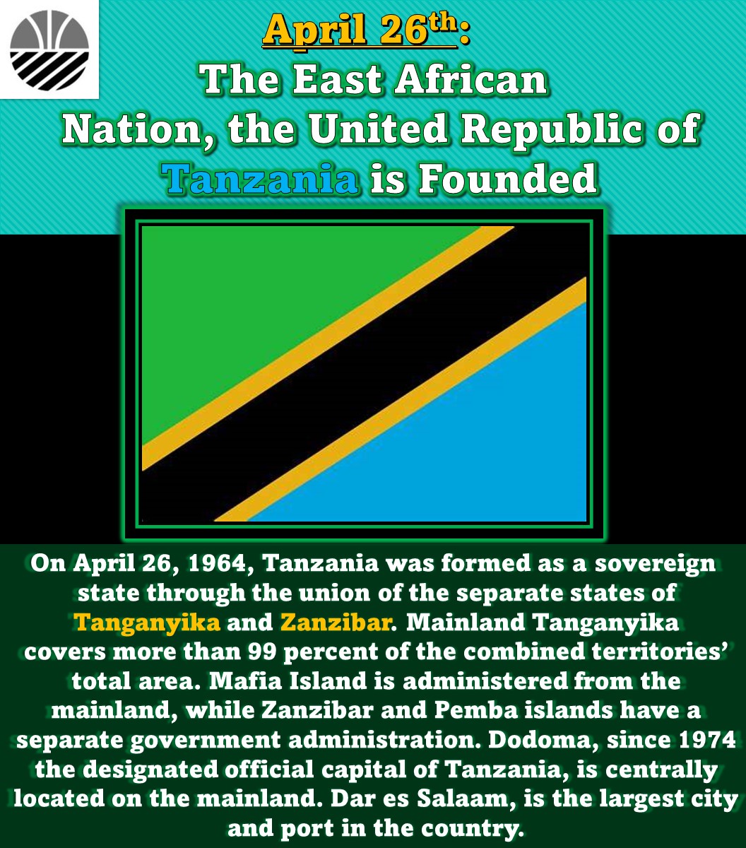 #Tanzania was formed as a sovereign state in 1964 through the union of #Tanganyika & #Zanzibar. The nation was led by Pres. #JuliusNyerere until 1985. Experiencing both political & #economicstruggles, it held its 1st multiparty elections in 1995. #PHIZ #PHIZNews #Africa #history