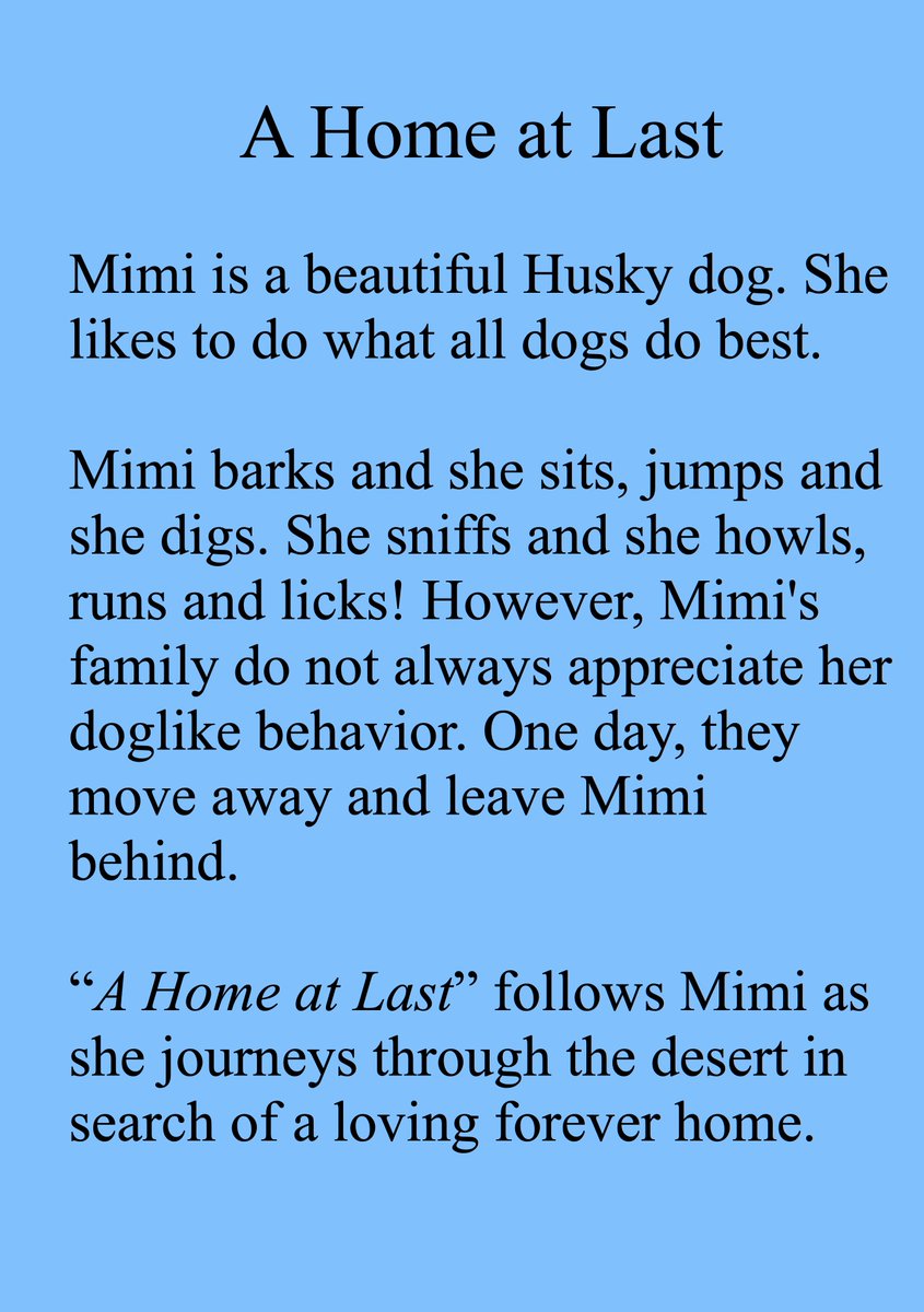 SarahLinx2's tweet photo. Hi everyone! I am so excited to officially announce that the kindle ebook for my third children's picture book "A Home at Last" will be officially live on Amazon very soon! For now, here is another look at the cover! #indieauthor #kidlit #animals #AHomeatLastpb #newbookupdate https://t.co/ya4xOddRPF
