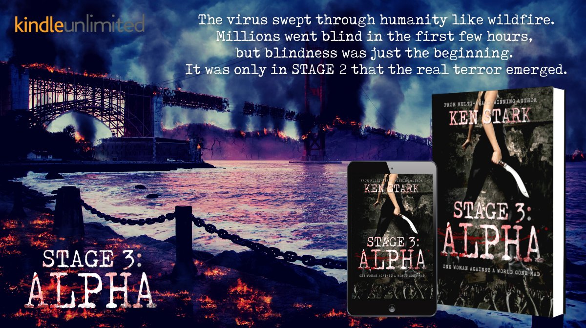As the virus ate into the brain, it destroyed everything human. Leaving in its wake a creature that knew only one thing... the need to feed.
And the world was torn apart. 
Read STAGE 3: ALPHA
👉viewbook.at/stage3alpha
#FREE #kindleunlimited
#amreading #zombie #horror
#kindle