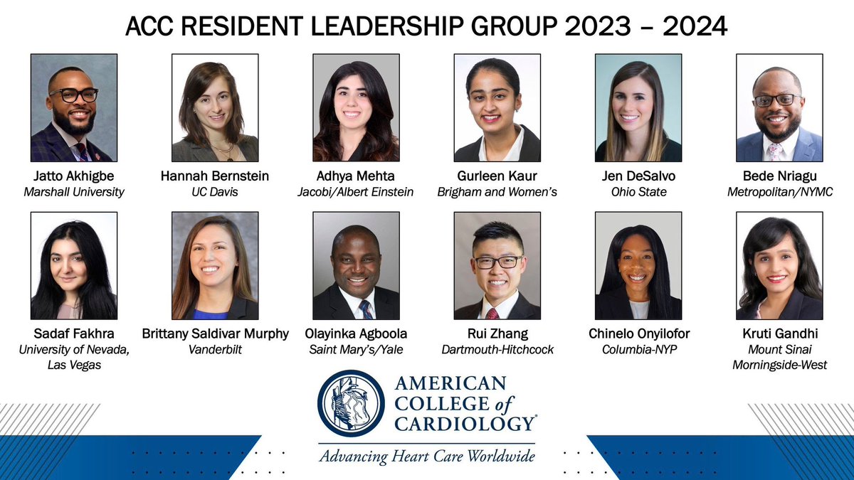 OSUMedPedsRes's tweet photo. Look at PGY4 @drjendesalvo!

Dr DeSalvo was recently selected to the @ACCinTouch🫀 Resident Leadership Group! 

#MedPeds #MedTwitter https://t.co/utt7qK15PR
