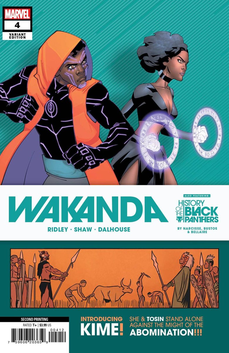 WAKANDA #4 2ND PRINT VARIANT NM
ebay.com/itm/1555267514…
ROYALCOMICBOOKS.COM 

#WAKANDA #2NDPRINT #VARIANT #BLACKPANTHER #TOSINADUYE #KIME #AVENGERS #KEYBOOK #1STAPPEARANCE #KILLMONGER #SHURI #EBAY #AUCTION #COMICS #COMICBOOKS #MCU #ROYALCOMICBOOKS