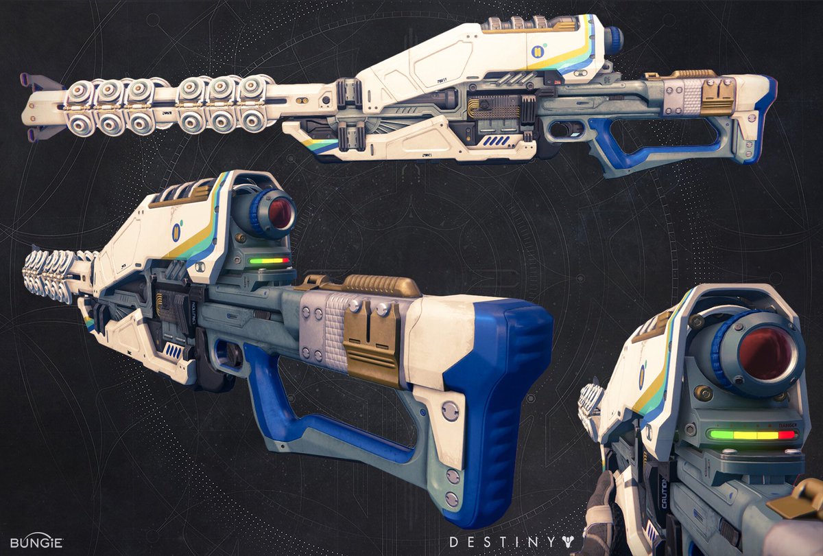 ZayOsirisGaming's tweet photo. :: Fine I’ll Say It :: 🧵 

Ice Breaker | Exotic Sniper Rifle

💠 This Needs To Return 💠

You might wanna chill back, because this one’s gonna be a beefy boi.

It’s been on my mind for awhile — and I figured there’s no better time than now to really talk about it..!

:: Quick Disclaimer ::

• Please understand that this is just a concept. Nothing presented here is meant to heavily sway your opinion(s) one way — or another. We all play differently, so let’s remember to appreciate that..! It’s just a fun concept, & should be treated as such..!

:: HOW TO RE-DESIGN ICE BREAKER ::

:: NAME ::
• Ice Breaker

:: EXOTIC TYPE ::
• Sniper Rifle

:: WEAPON ARCHETYPE ::
• Adaptive Frame

:: AMMO TYPE ::
• Special Ammo

:: ELEMENTAL TYPE ::
• Solar

:: FLAVOR TEXT ::
• “Please replace these components, if usage causes fatal damage: HEAT SINK. MAGAZINE. OPERATOR.” 

:: WEAPON STATISTICS ::
• Impact: 70
• Range: 100
• Stability: 34
• Handling: 37 (56 w/Catalyst)
• Reload Speed: 0
• Zoom: 45
• Aim Assist: 63
• Recoil Direction: 60
• Rounds Per Minute: 90
• Rounds In Reserve: 0
• Magazine: 12 (17 w/Reserve Mods)

:: WEAPON PERKS ::
• Chambered Compensator.
• Accurized Rounds.
• Quantum Combustion.
• Hand-Laid Stock.

:: EXOTIC TRAIT (No Backpack) ::
• Kinetic weapon final blows grant stacks of “Quantum Overcharge” and begin replenishing ammo over time — while the weapon is stowed.

• Stacks up to 10x (or 20x w/Catalyst)
• Increased Precision damage and Ignition radius, based on the number of “Quantum Overcharge” stacks you have before hand.
• Picking up special ammo bricks will slowly replenish ammo over time.

:: EXOTIC PERK (Quantum Combustion) ::
• Precision hits with Ice Breaker cause enemies to spontaneously Ignite when your quantum overcharges stacks reach 10 (20 w/catalyst) — dealing massive scorch damage to nearby targets.
• 10 (20 w/catalyst) Stacks will dissipates after a precision hit, or all stacks if the player dies.

:: EXOTIC CATALYST (Nano Phoenix) ::
• +19 Handling.
• Lead From Gold
• Increases Quantum Overcharge stacks from 10x to 20x.

:: AMMO FUNCTIONALITY ::
• It takes 2.5 seconds to replenish ammunition into the magazine, after a Kinetic weapon final blow. The ammo benefit differs between PvP & PvE. When you unlock the catalyst; Heavy ammo pickups (in all activities) will apply 5.0 seconds of ammo replenishment.

:: PVE ECONOMY ::
• Minor Combatants | 2.5 seconds: 1 round
• Major Combatants | 5.0 seconds: 3 rounds
• Boss/Champion Combatants | 7.5 seconds: 5 rounds
• Special Ammo Pickup | 2.5 seconds: 3 rounds
• Heavy Ammo Pickup | Catalyst | 2.5 seconds: 3 rounds
• Kinetic Final Blows | 1 stacks: “Quantum Overcharge”
• Heavy Final Blows | 0 stacks: “Quantum Overcharge”

:: PVP ECONOMY ::
• Kinetic Final Blows | 2.5 seconds: 1 round
• Special Ammo Pickup | 2.5 seconds: 1 round
• Heavy Ammo Pickup | Catalyst | 5.0 seconds: 2 rounds
• Starting spawn/respawn: 0 rounds
• Revive spawn: 0 rounds
• Kinetic Final Blows | 5 stacks: “Quantum Overcharge”

:: HUD DISPLAY IN-GAME ::
• Text presents as “Quantum Overcharge 1x - 20x”.
• Ammo replenishing text presents as “Quantum Overcharge 1x: 02:50”.

:: CATALYST REQUIREMENTS (1/3 choices) ::
• Complete 1 Grandmaster Nightfall, Using Ice Breaker.
• Defeat 500 Combatants.
• 200 Guardians.

#Bungie | #Destiny2 | #Lightfall | #Concept