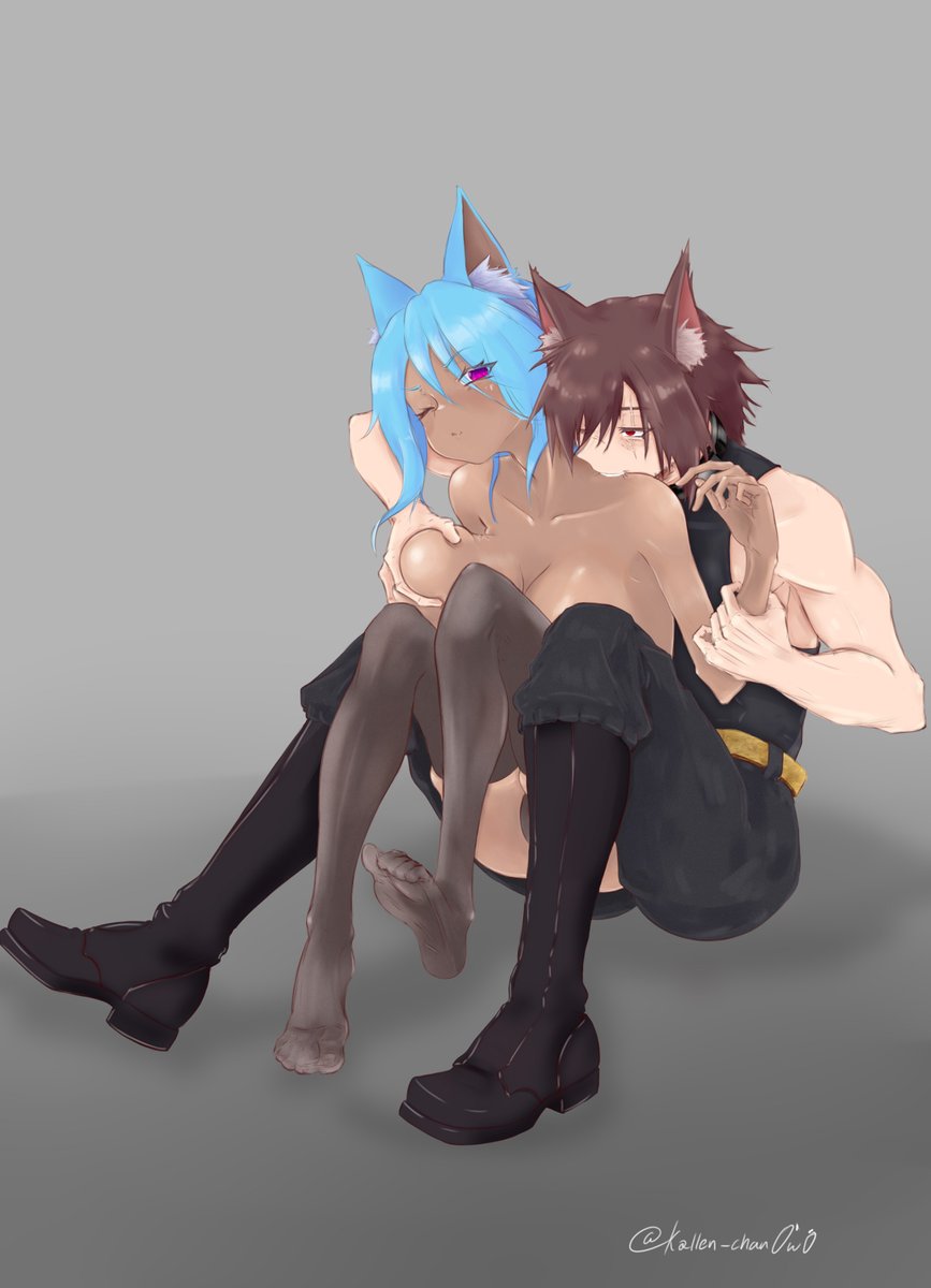 kallenOwO's tweet photo. mi primera comisión!!! （＞ｙ＜） @uzzalard &amp; @bash_sugar <3. #art #digitalart #anime #sfw #OWO https://t.co/SMe1foOYTB