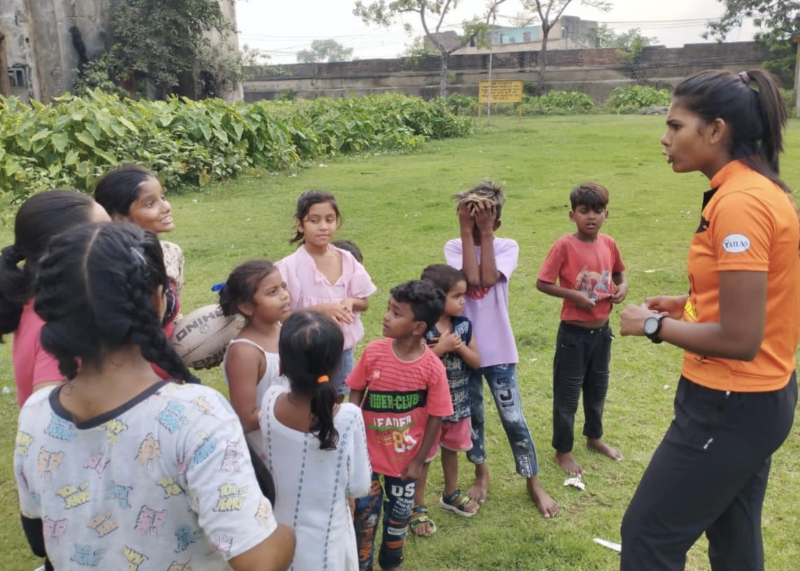 KheloRugby's tweet photo. #SchoolIsGreat
Our theme for May is 'School is Great'.....
As Coach Monu said,
"Playing rugby is what we all love to do but we also need to help all the children understand why being in school and studying is important."
Well said Monu! https://t.co/V2VObP8pB3