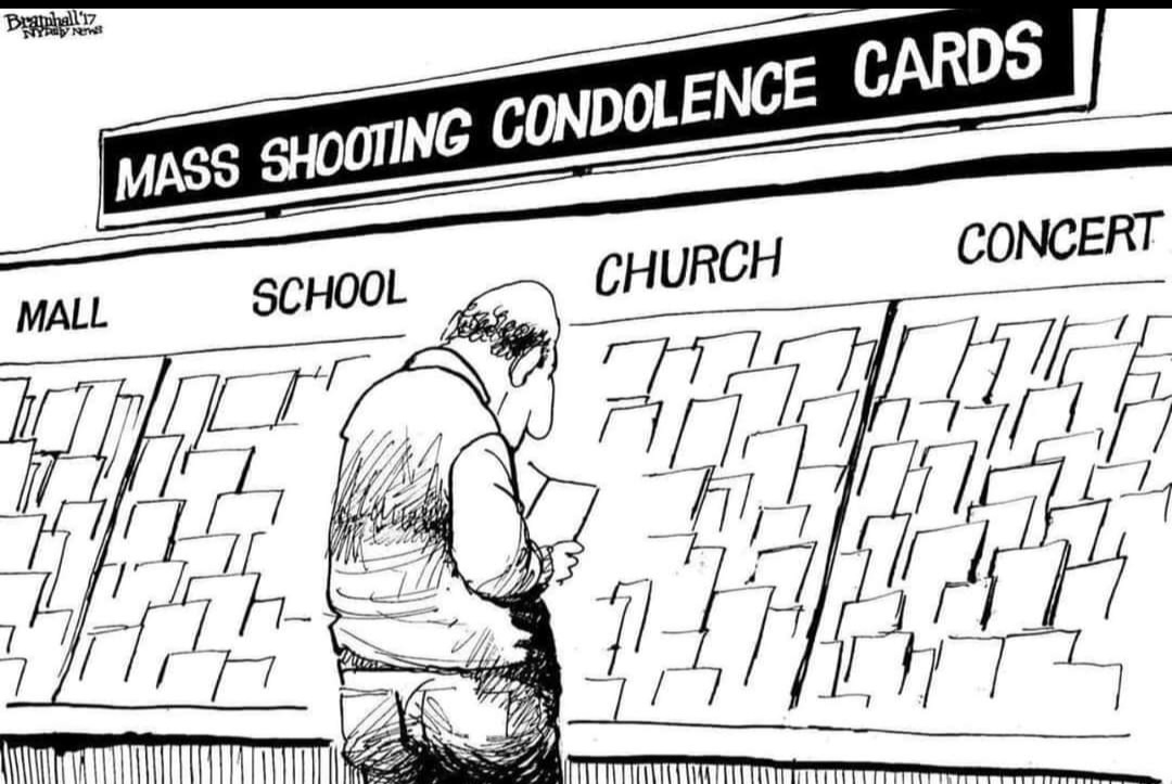 Meidas_Wendy's tweet image. America the pitiful
💔
#GunControlNow 
#BanAssaultWeapons