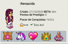 renascidahblet's tweet image. Emblemas perfeitos 🦄💖👑

#NWTHabblet