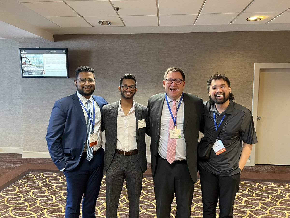 Had a wonderful time presenting about CompuFlo Epidural Device Complications at #SOAPAM2023 and learning about #OBAnes Met a lot of great mentors in the field and can’t wait for next year! @SOAPHQ @UTMB_OB_anesth @UTMBAnesthesia @BabazadeMD
