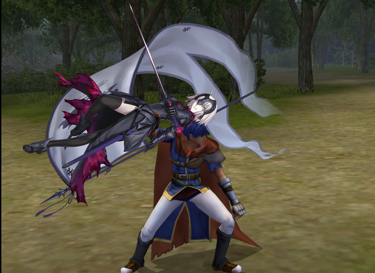 ikeholdinstuff's tweet photo. Ike is holding Jeanne d'Arc Alter from fgo.

(image requested by @th3_tr1ckst3r72) https://t.co/5GIkkd0mc6