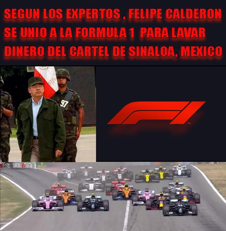 JoseAng80270202's tweet image. #Formula1WorksWithNARCOS