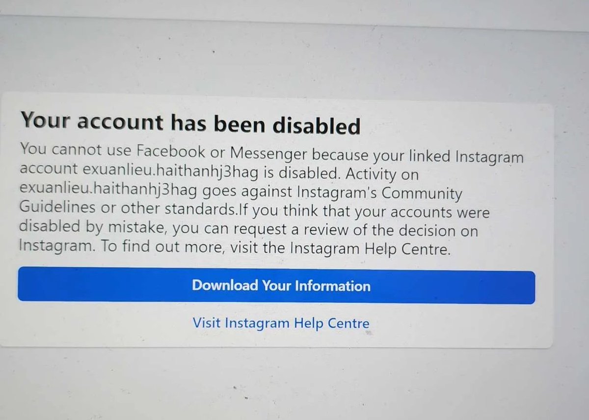 joshdyt's tweet photo. @Meta @instagram @FacebookGaming somone hacked my fbaccount and added a Instagram account that got banned, this has resulted in my Facebook account getting disabled, I need to get back in as I have family and friends only contact able on FB and I run my business on there. Thanks https://t.co/cqYCCsmvPY