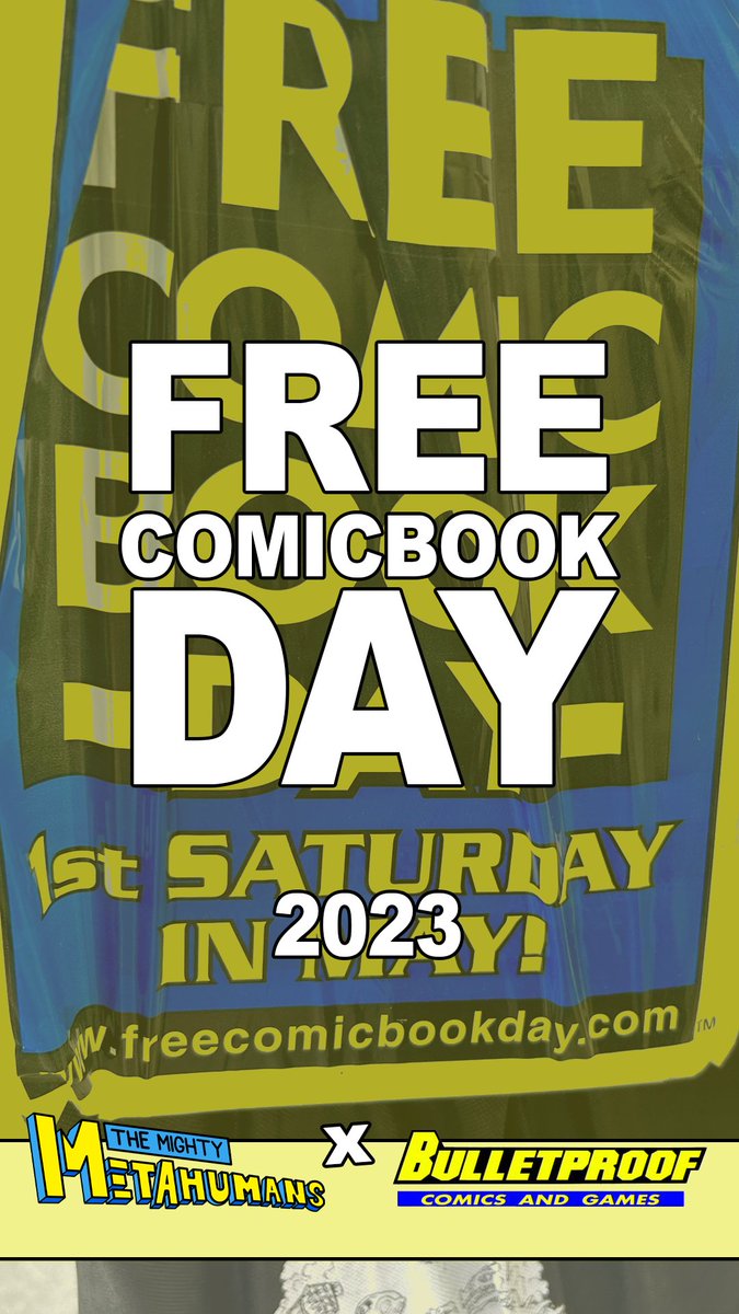 TheMightyMetas's tweet photo. #FreeComicBookDay is always a great time. We definitely had to visit our guys at #BulletproofComics to show love and stock up. Check out the 1 min recap video below 📚
Link: https://t.co/wNIx2Hd8CB https://t.co/4QiNuO4fOq