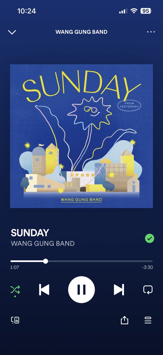 Sunday / WANG GUNG BAND

感傷に浸るよう 肌寒い日曜日の午後…

曲調も最高やし、歌詞がこれまた一味ちゃうねんな🤣

マジで世界に見つかれこのやろー

#wanggungband
#好きな曲毎日あげてこ