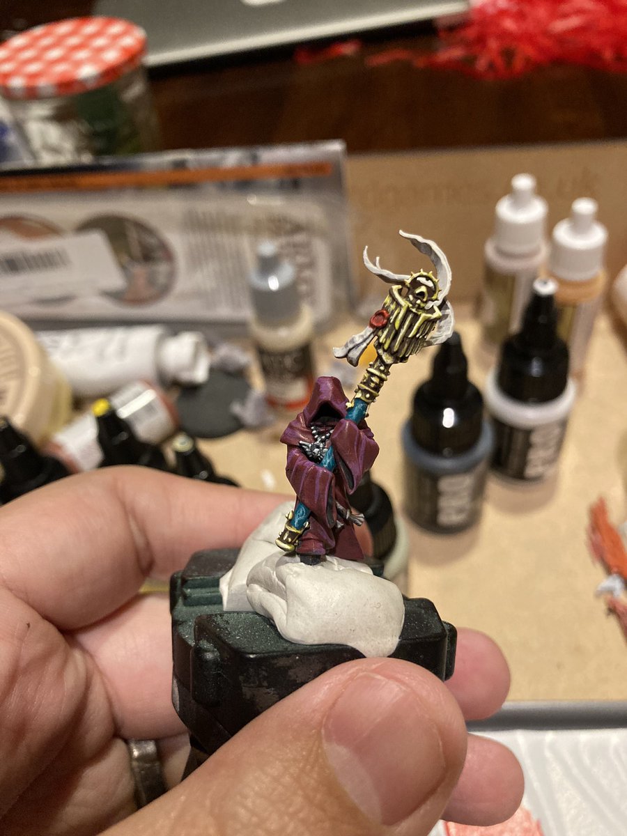 Just painting Oompa Loompas on a Saturday night.