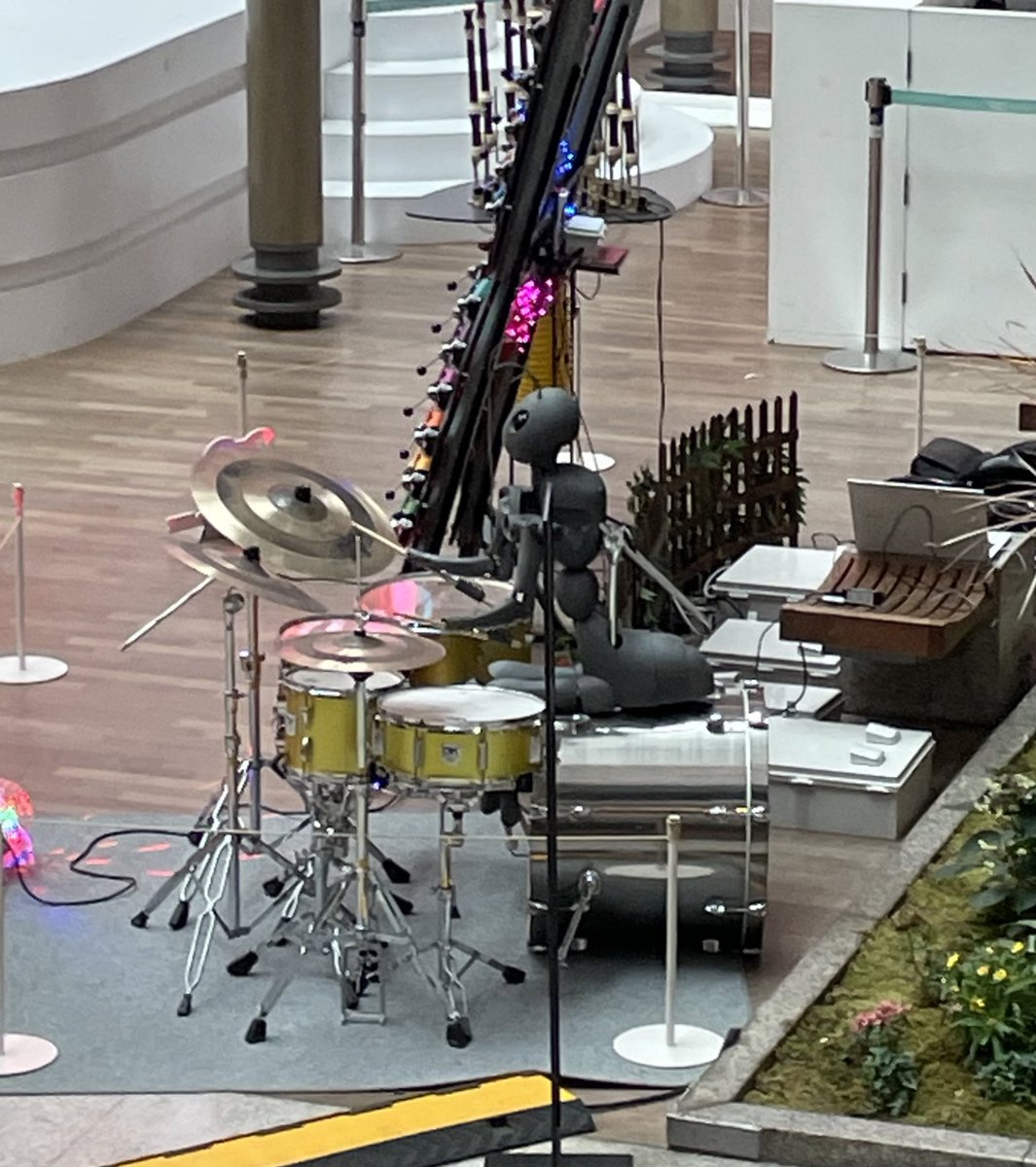 방금 봤는데 개미가 드럼 치고 있었음