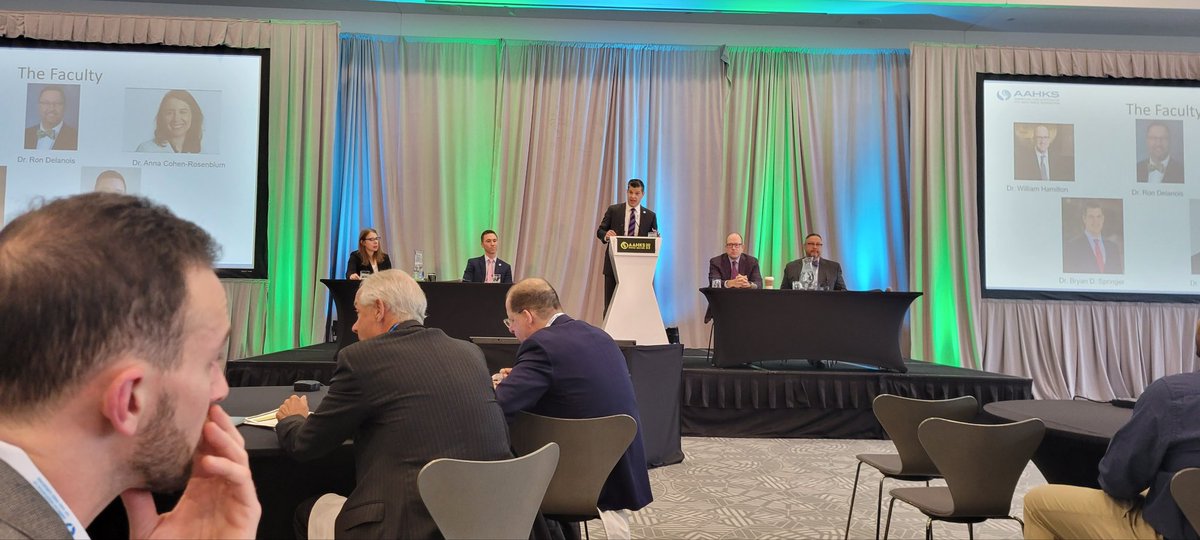 Had a great time at the <a href="/AAHKS/">AAHKS</a> spring meeting. Learned a ton from breakout sessions/symposia and reconnected with friends and co-faculty, honored to work with you all!! @LindaSuleimanMD <a href="/QuentinYoumans/">Quentin Youmans, MD, MSc, FACC, FHFSA</a> <a href="/bethgausdenmd/">Elizabeth Gausden</a>  <a href="/marcusmilderman/">Marcus Milderman, MD</a> <a href="/DrAntoniaChen/">Antonia Chen</a> <a href="/AAHKS_YAG/">AAHKS Young Arthroplasty Group</a>