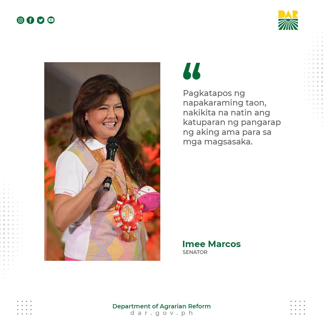dargovph's tweet photo. [SPLIT News Alert] Ipinahayag ni Senador Marcos na ang pangarap ng kanyang ama ay mapalakas ang mga magsasaka sa pamamagitan ng pagpapalaya sa kanila mula sa pagkaalipin sa lupain. Basahin: https://t.co/2xtSrWK4Yp #LandTenureSecurity #SPLITProject #AgrarianReformPH https://t.co/JtgcADsWeF