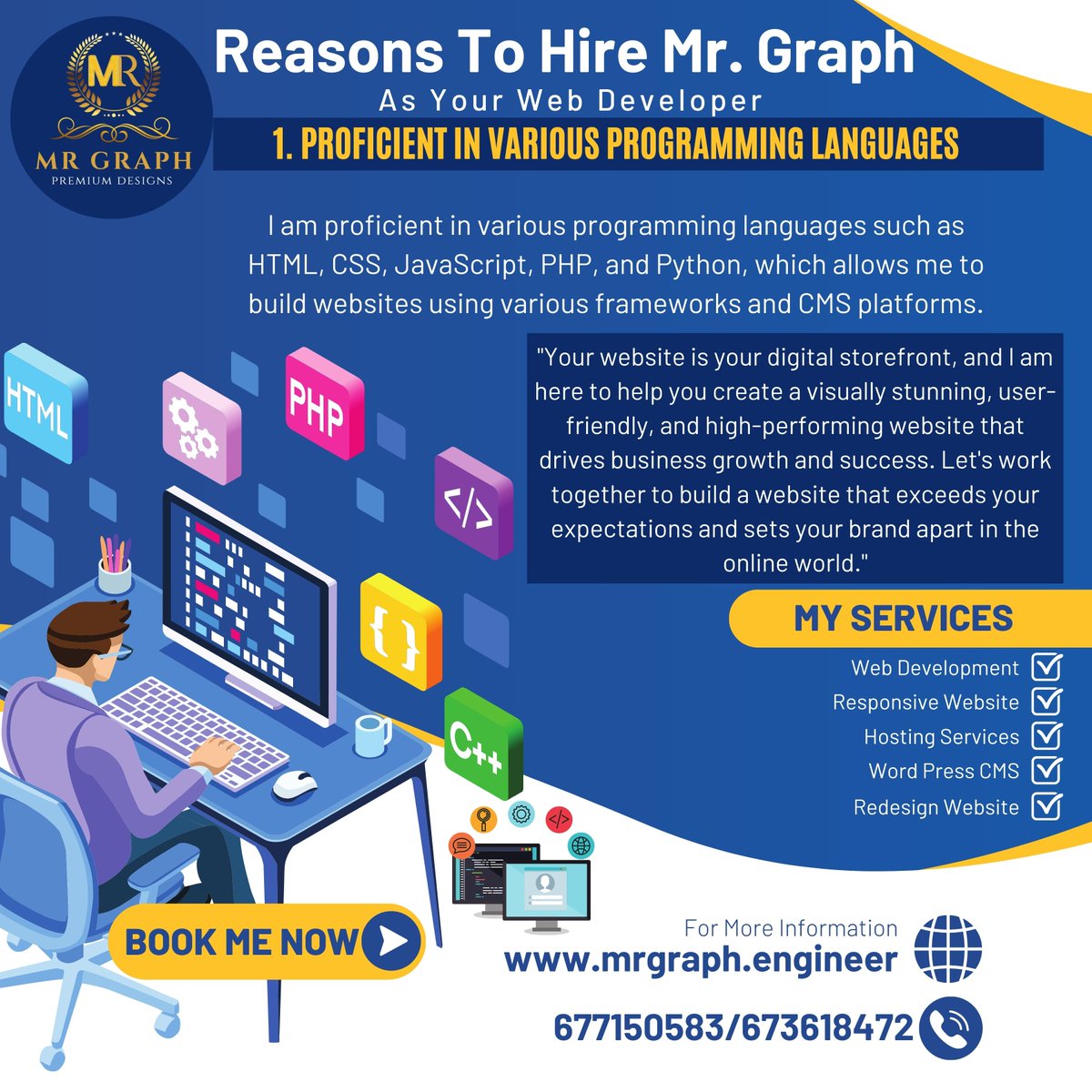 MrGraphDesign's tweet image. #codinglife
#javascript
#html
#css
#php
#mysql
#wordpress
#websitedesign
#responsivewebdesign
#mobilefirst
#bootstrap
#jquery
#angular
#reactjs
#vuejs
#w
#webdevelopmenttimeline
#webdevelopmentworkflow
#webdevelopmentinnovation
#webdevelopmentbestpractices
#webdevelopmentindustry