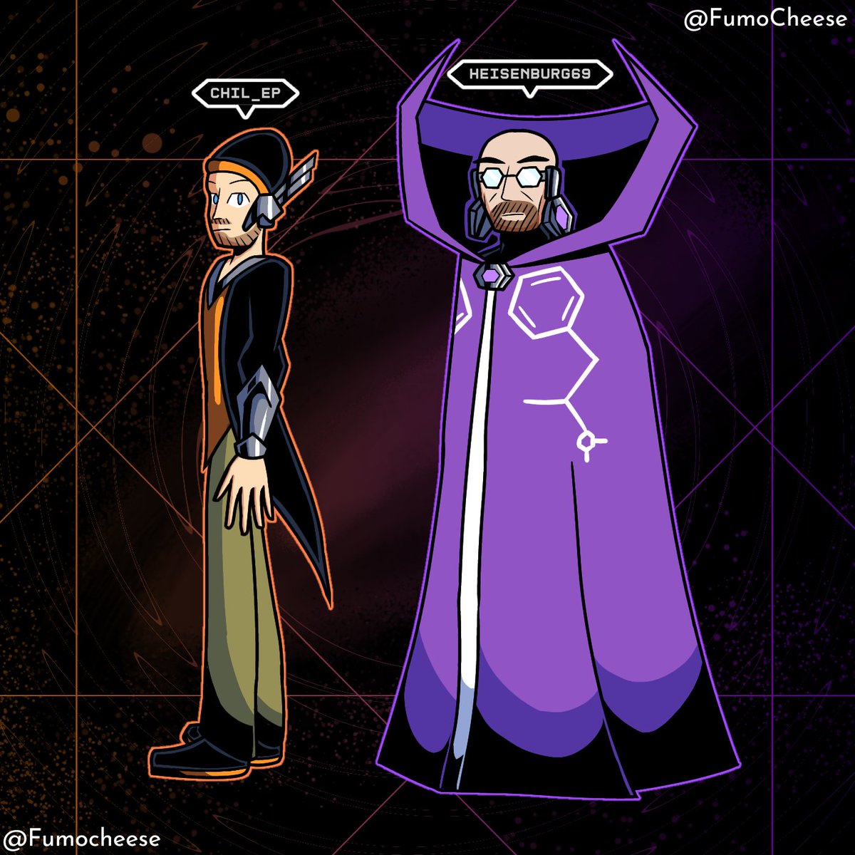 FumoCheese's tweet photo. CrossOver #6: Breaking Bad 🍅
#crosscode #BreakingBad #art #crossover https://t.co/hZVIik7439