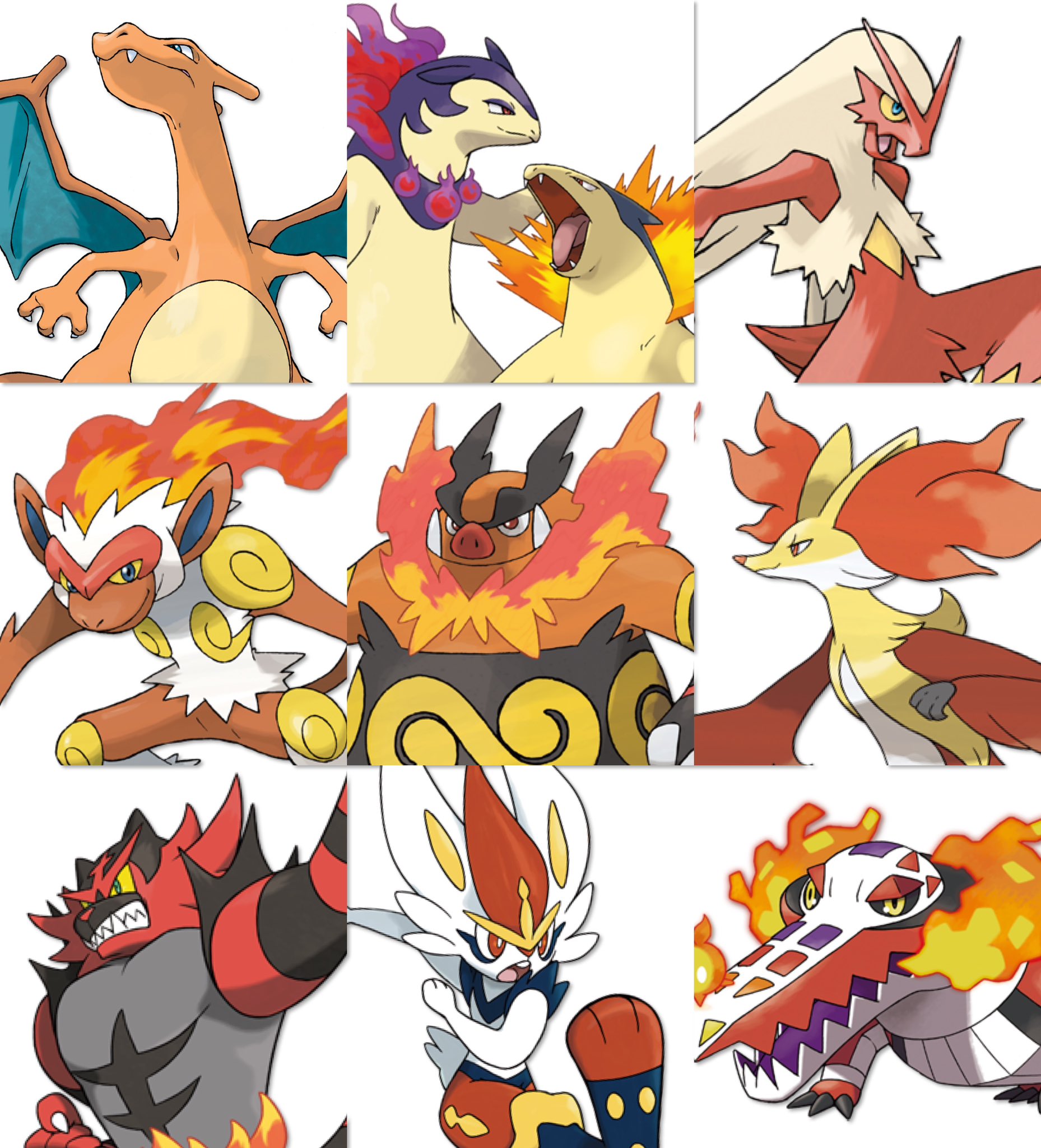 The Best Fire-Type Pokémon