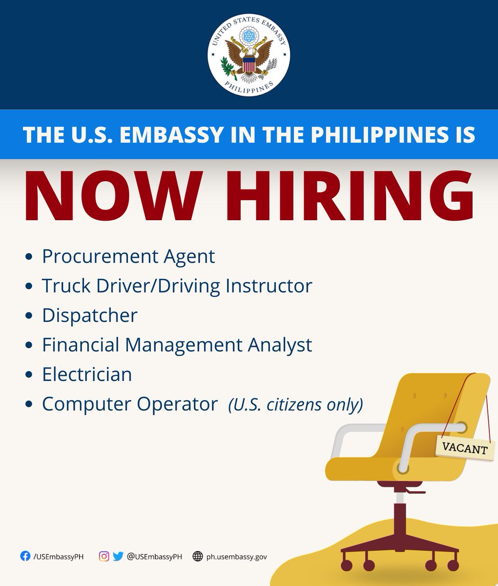 U.S. Embassy in the Philippines on Twitter "The U.S. Embassy in the