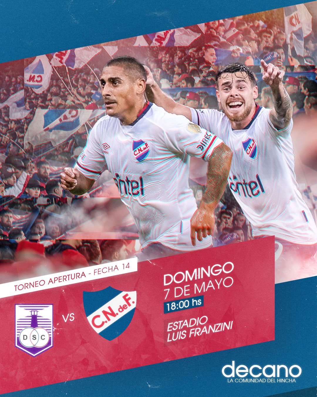 Hoy juega el Decano del fútbol uruguayo. Nacional Nacional #ElClubGigante  🇳🇱