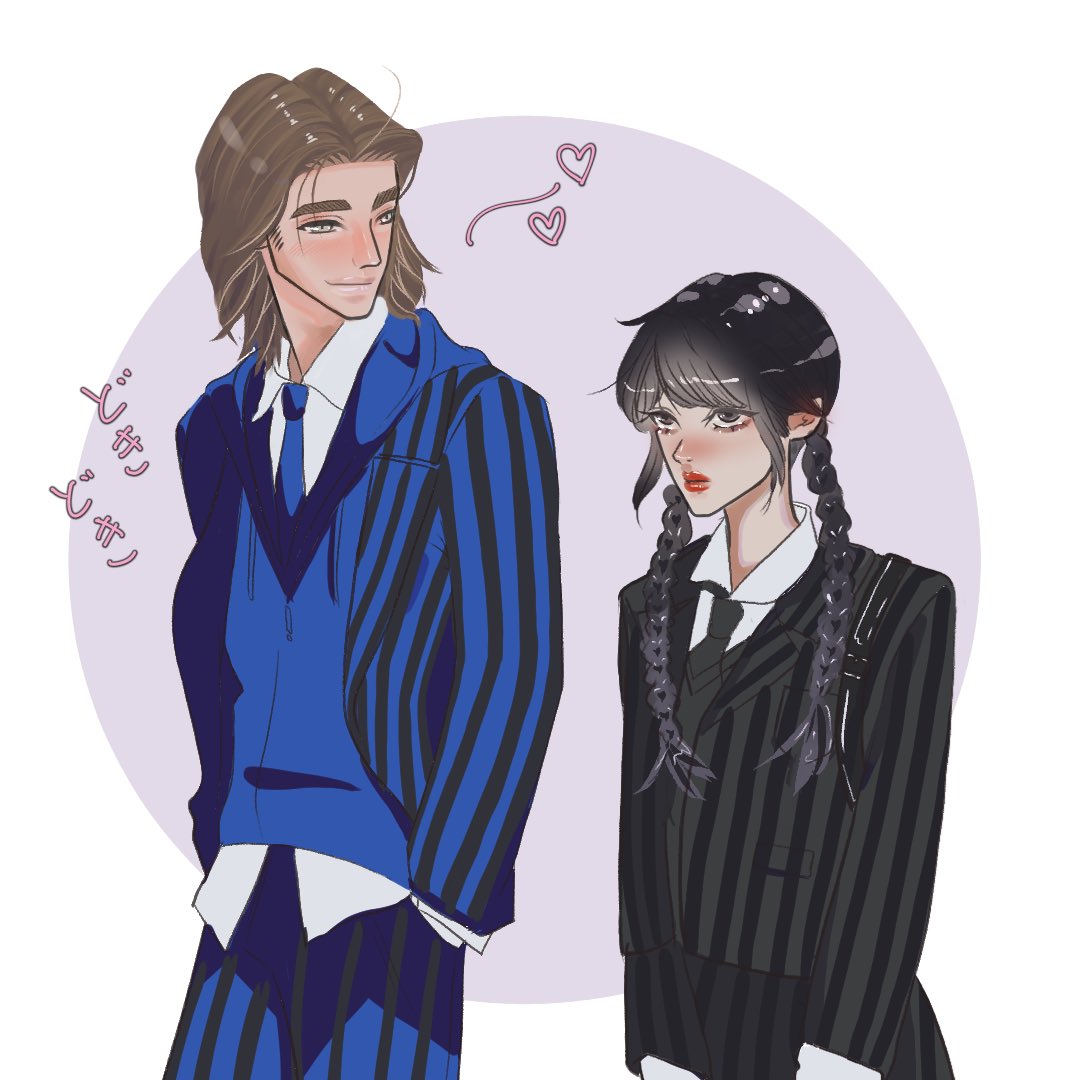 mary_chan7's tweet photo. Xavier x Wednesday 🫣🤍 

#wednesdayaddams #Wednesday #Xavierxwednesday #Xavier #fanart #digitaldrawing #digitalart #CLIPSTUDIO #manga https://t.co/y1jmSNslaF