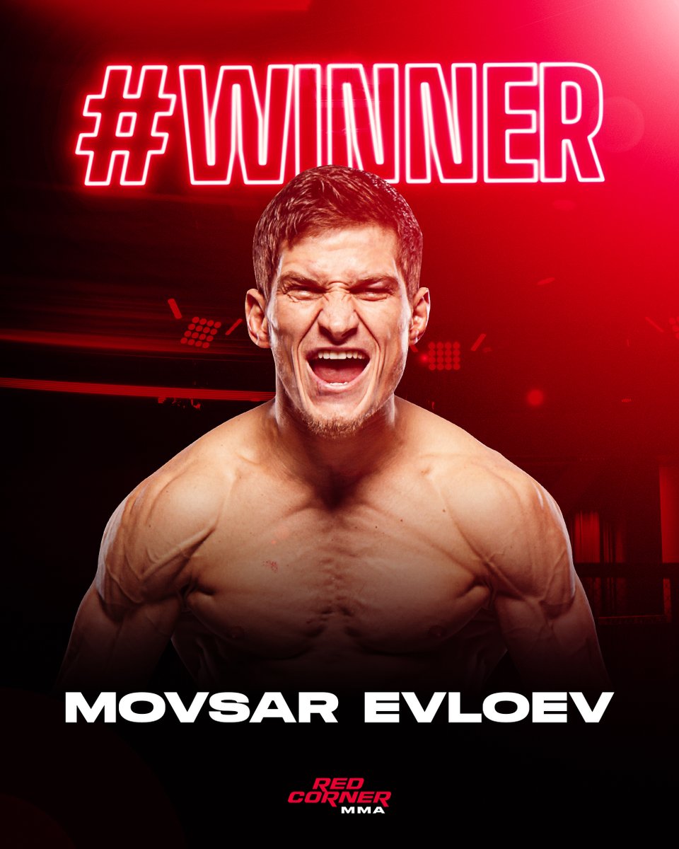Red Corner MMA on Twitter "170!!! Movsar Evloev gets his seventh