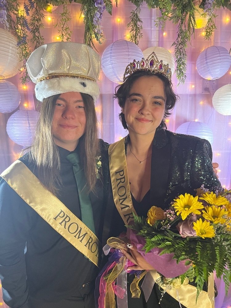 UnionHighCats's tweet photo. We are #UProud to announce our 2023 Prom King Garrett Thompson and Queen Skylar Traffas. #UnionRXI https://t.co/yAMdABUubY