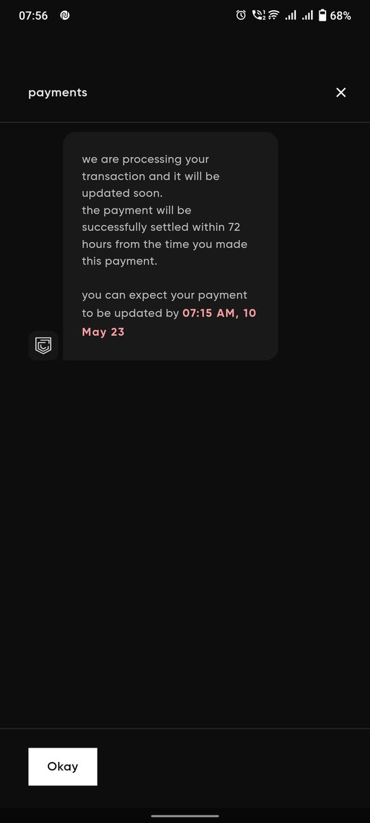 #CredR #cred #RBI #NPCI 
#byocottcred
Cred have to note, in the whole apk there is no Customer care intervention by any Human. Like customer care number, Chat by human, email id. There is only ChatBot with a generic reply with an unsatisfied answer. This has to be off or boycott.