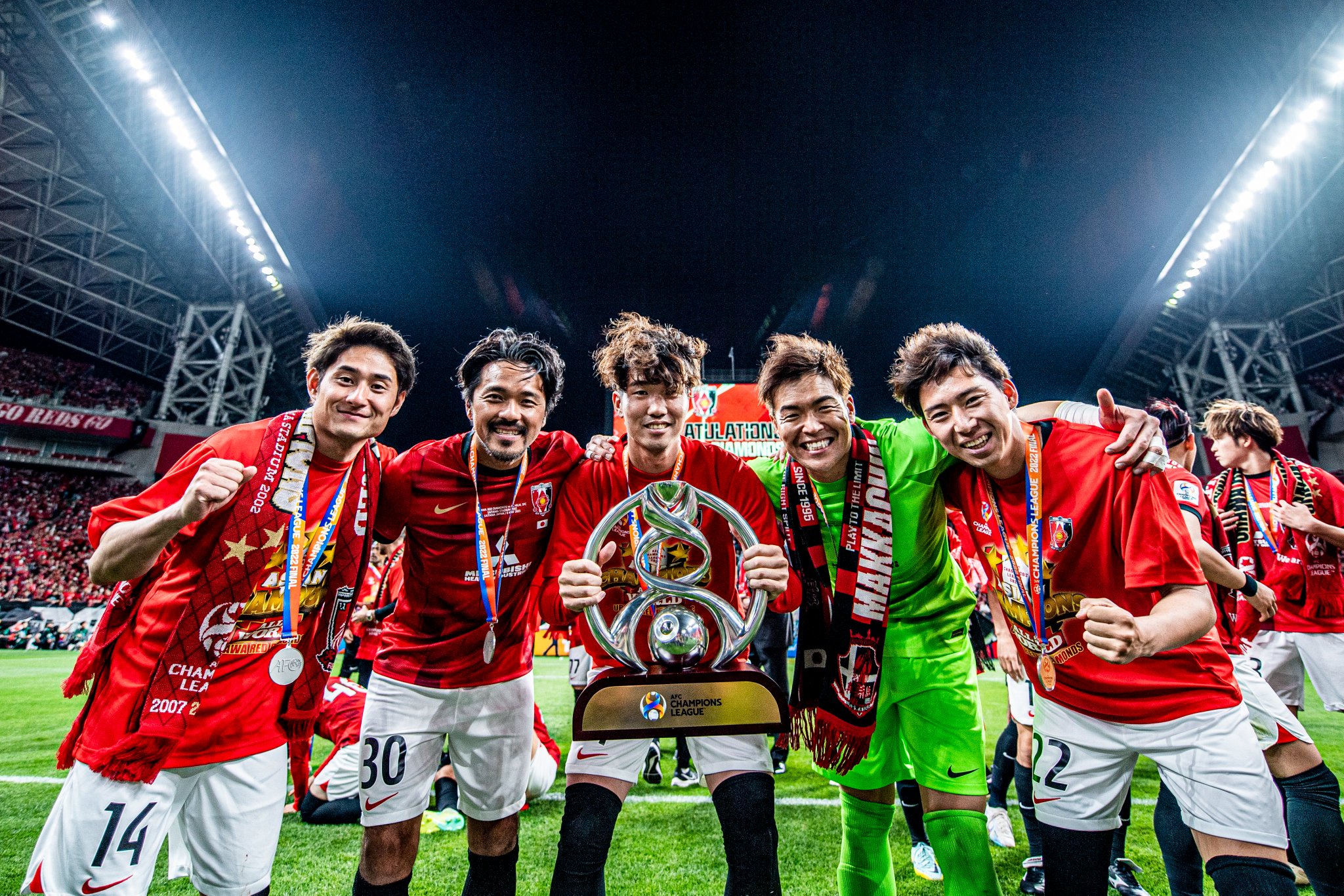 浦和レッズ 2022ACL決勝限定ユニホーム　#30 興梠 マッチデイ付 3XL 浦和レッズ 2022ACL決勝限定ユニホーム #30 興梠 マッチデイ付