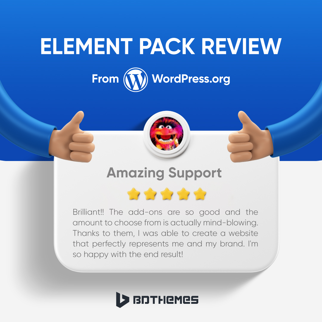elementpackpro's tweet image. Revamping your website design has never been easier with Element Pack! Check out our latest review on WordPress.org and elevate the look of your website today.
#ElementPack #WordPressDesign #WebDesignSimplified