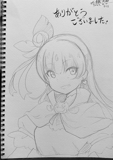 スケブ依頼分上がりました〜 幻日のヨハネとオリジナル #COMIC1