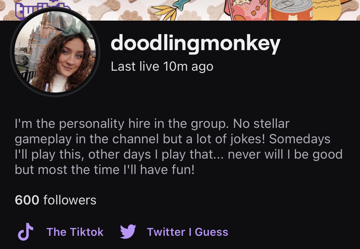 DoodlingMonkey's tweet image. 5 months of streaming and so much has happened!!!💖 I feel so loved and supported! I have met amazing friends! I have become more of myself! And I have been incredibly happy 💜💜 Thank you all so so much!!!! 🎉🎉🎉 #FollowerGoal #TwitchStreamer #VeryThankful