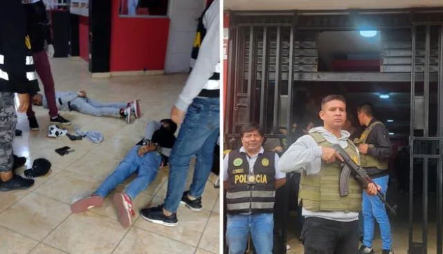 limaenalerta's tweet photo. 🚨 Comas: Capturaron a delicuentes pertenecientes a una banda criminal llamada 'Los Dinámicos de Lima Norte', los cuales buscaban asaltar una casa de apuestas. #LimaEnAlerta

Imagen: Diario La República https://t.co/FzCYivSbMM