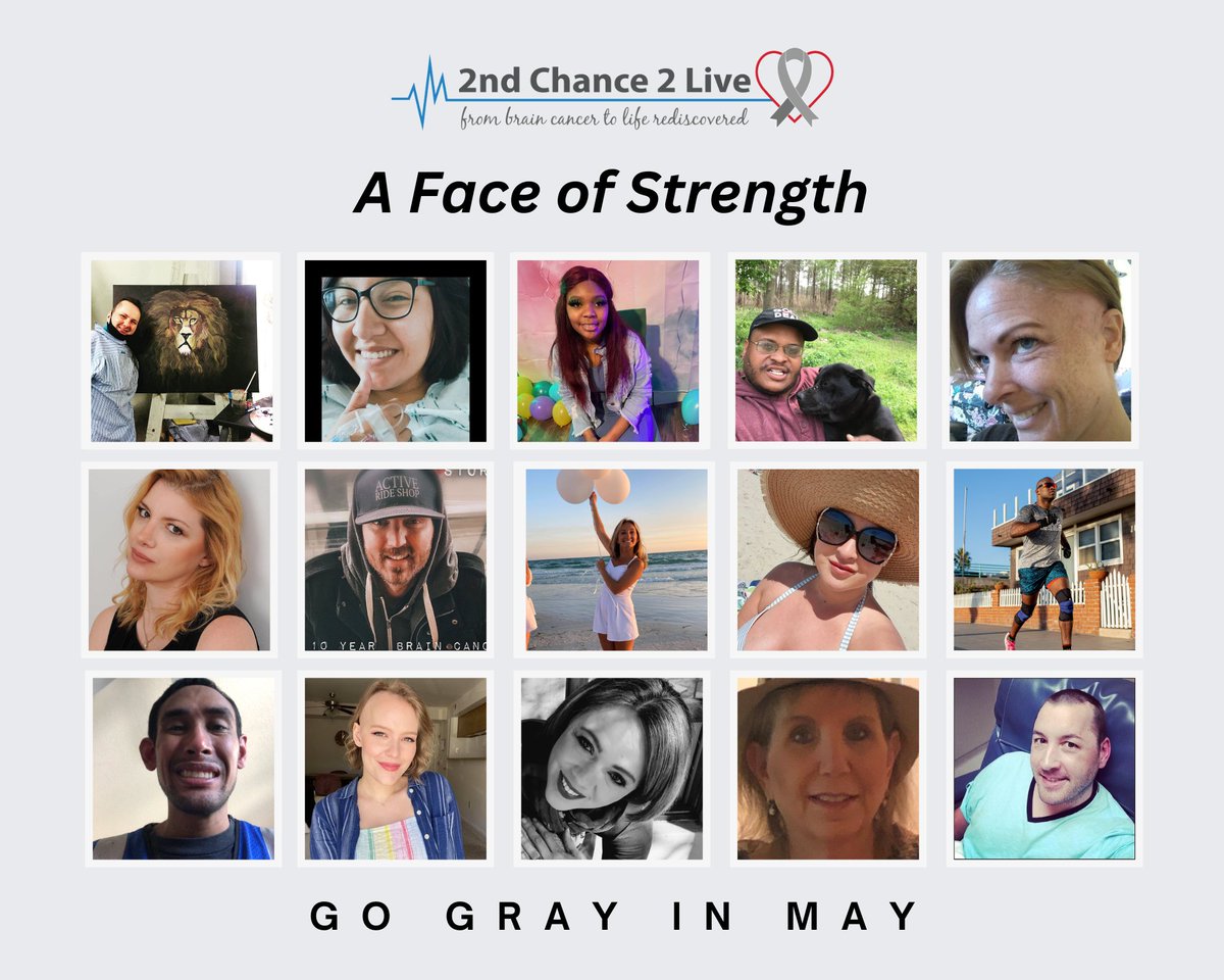 2nd_Chance2Live's tweet photo. #afaceofstrength #gogray #gograyinmay #BTAM #braintumorawareness #BTSM #braincancerawareness #31daysofgray #31daysofgrayinmay #braintumorawarenessmonth #braincancerawarenessmonth
Celebrating & remembering the following: https://t.co/Csi9EdeJ2g