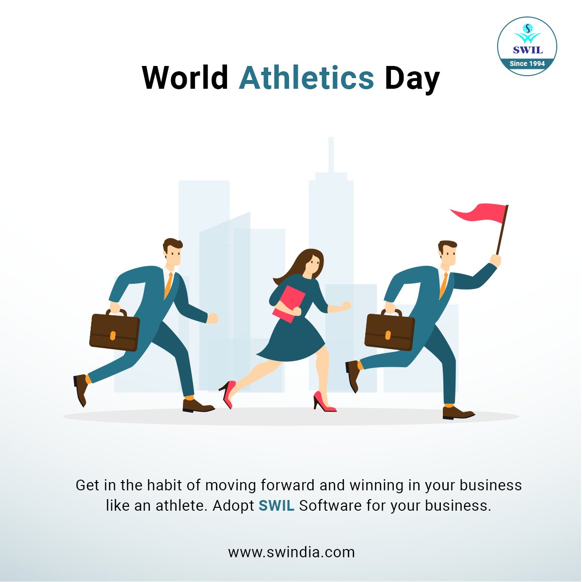 swilerpsoftware's tweet photo. #WorldAthleticsDay celebrates athletes' dedication and positive impact on individuals, communities, and society. 
Visit👉https://t.co/TxtyDgubn1

#SwilSoftare #SwilGroup #SoftwareSoftware #BusinessSoftware #WorldAthleticsDay2023 https://t.co/K4RwZ9URiG