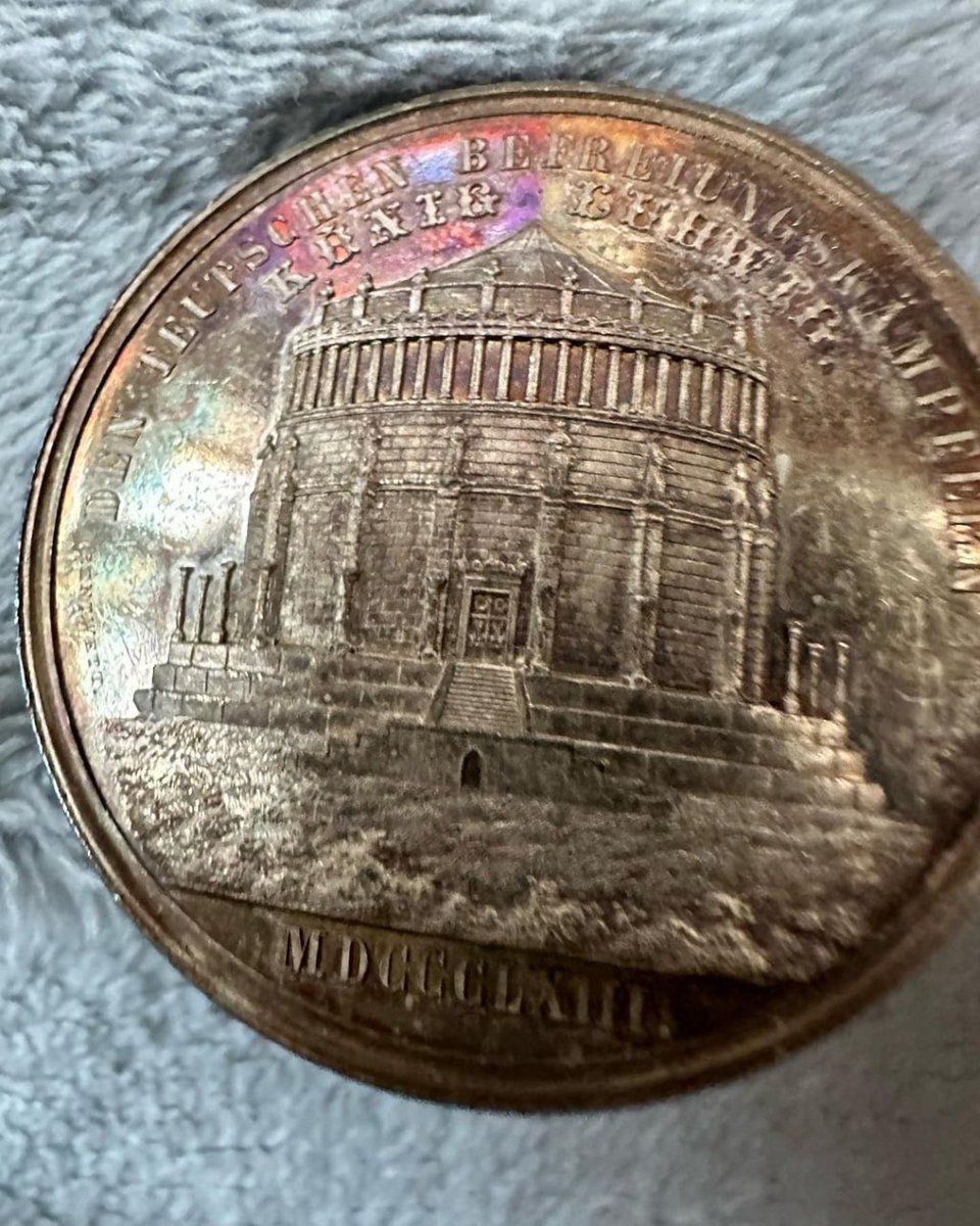 LinMiss__'s tweet image. King Ludwig I of Bavaria ordered the monument to be built to commemorate his victory over Napoleon during the War of Liberation from 1813 to 1815.

#coins #historic #history #numismatic #numismatics #pagan #celtic #celts #celticart #artofinstagram #pagan #paganism #essex