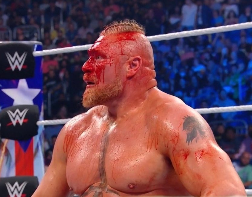 BRWrestling's tweet photo. Cody Rhodes defeats Brock Lesnar 😳 https://t.co/TUmzNM1Ddg