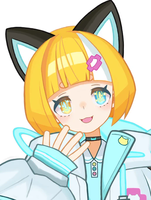 おはこんみゅ〜  今日は作業したりなんやかんやしますみゅ〜〜〜!!! みんなも無理せず過ごしてくださいみゅ〜  #おはようVtuber #5月のVTuberフォロー祭り #GWはフォロワーが増えるらしい