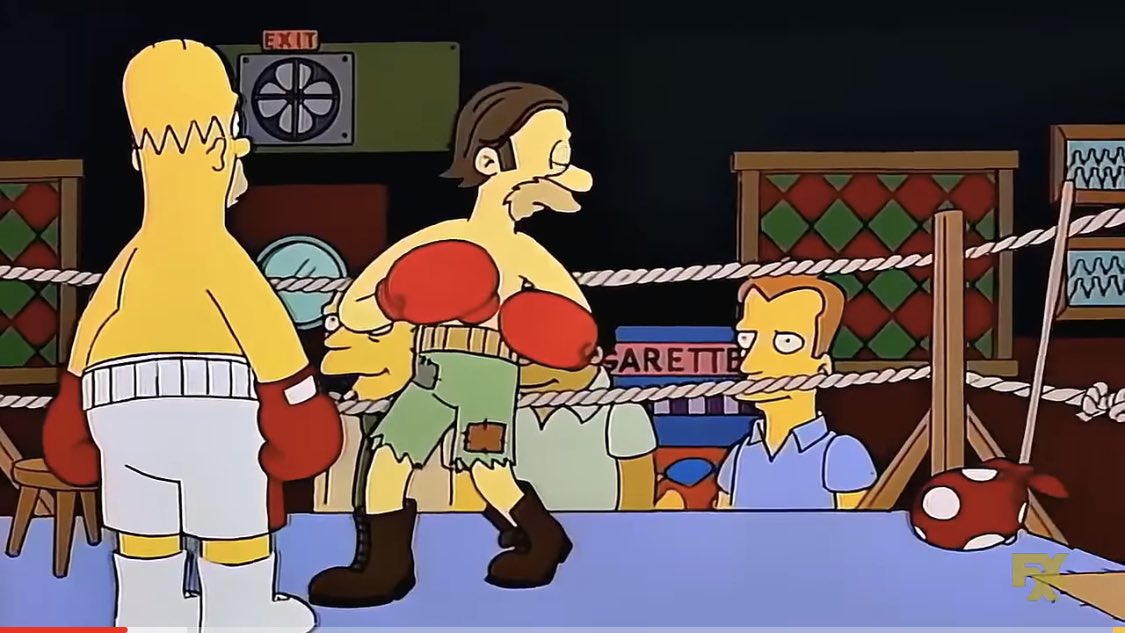 SoySimpsonito's tweet image. Ese vago con el que está peleando el Canelo no deja de golpear más que para revisar sus cosas. #CaneloRyder