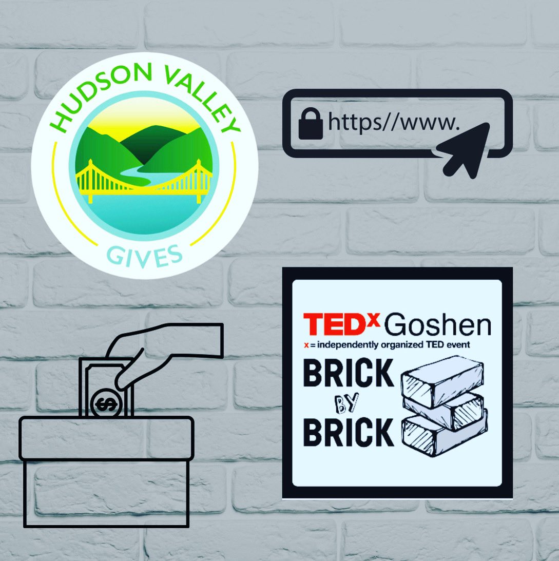 #TEDxGoshen could really use your help! @hvgives has some amazing prizes for organizations who receive donations at certain times of the day on May 17th, like the first of the day, lunch break, and drive time. Please mark your calendars and make a plan to donate that day!